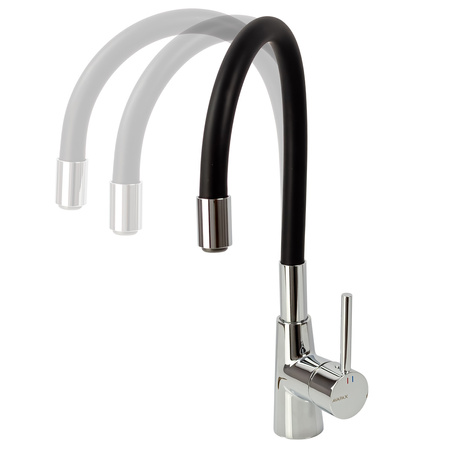 Bateria kuchenna stojąca z elastyczną wylewką