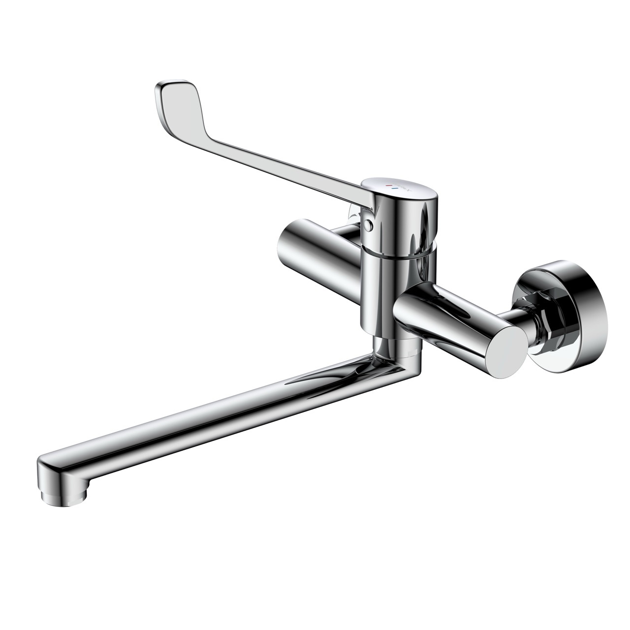 Bateria kuchenna ścienna z dźwignia Medico – kolekcja MEDICAL – chrom połysk – kod ABME1611M1 – kuchnia i strefy higieniczne