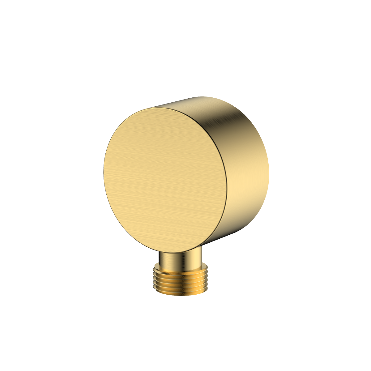 Przyłącze kątowe proste AVAPAX RONDE złoty szczotkowany Brushed Gold kod APRO111211 – widok produktu