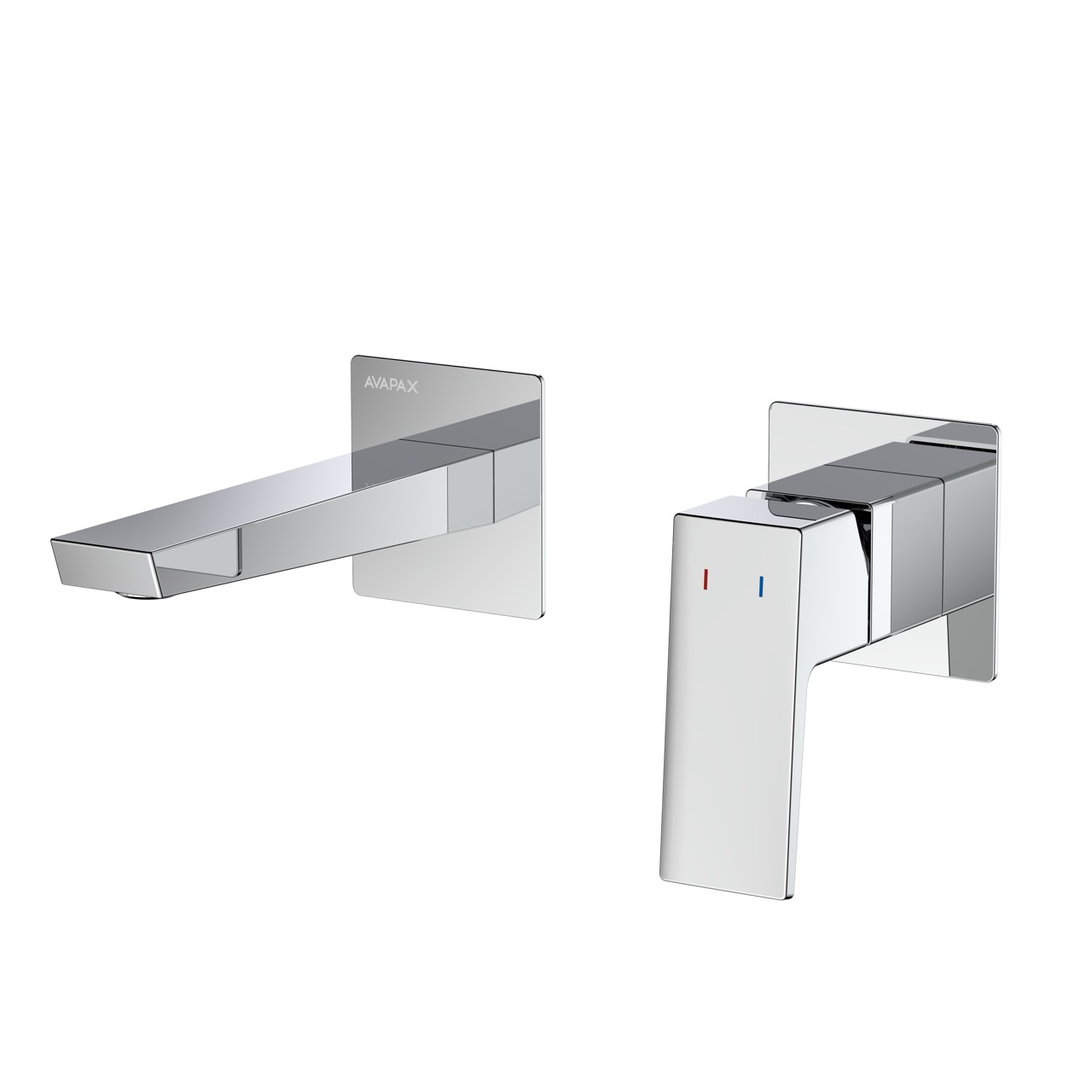 Bateria umywalkowa podtynkowa AVAPAX VELLANO chrom wysoki połysk ABVE141111 – widok produktu