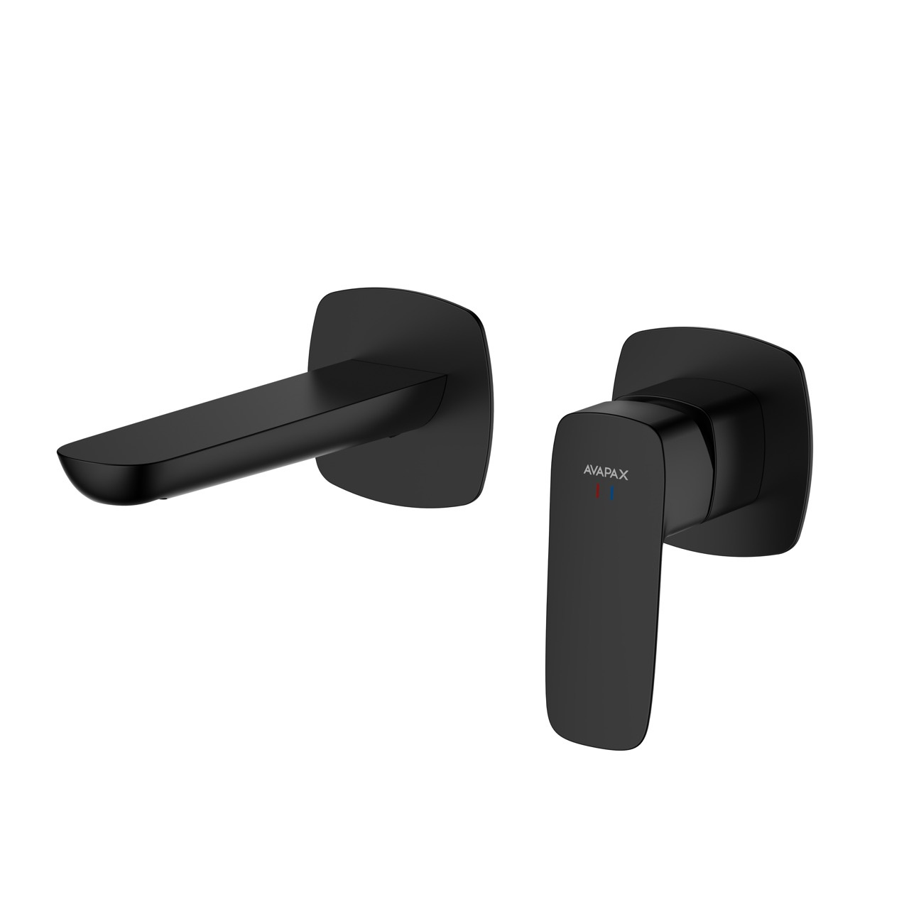 Bateria umywalkowa podtynkowa AVAPAX QANIX czarny mat ABQA141311 – widok produktu