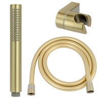 Zestaw prysznicowy  1-funkcyjny punktowy złoty szczotkowany