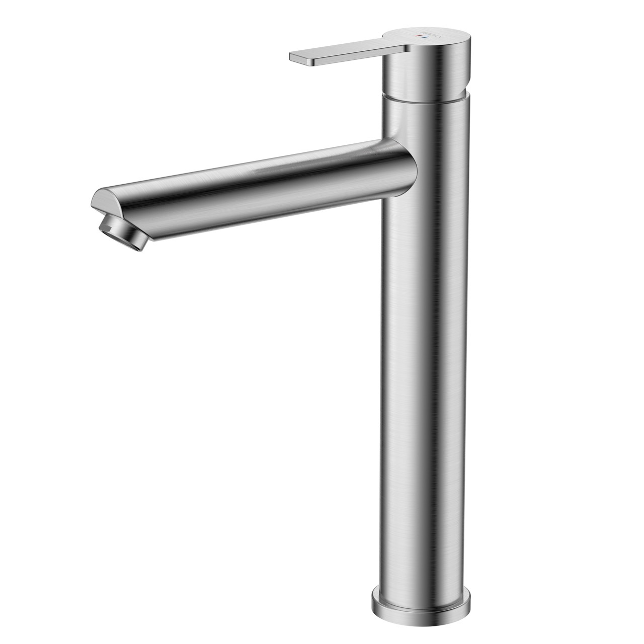 Bateria umywalkowa stojąca wysoka - nablatowa AVAPAX MISTELLA stal szczotkowana ABMI131511 – ujęcie produktowe