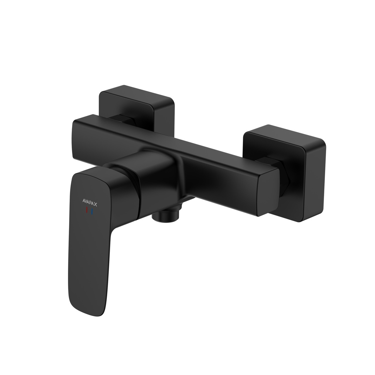 AVAPAX QANIX bateria prysznicowa czarny mat ABQA301311 do strefy prysznica – widok 1