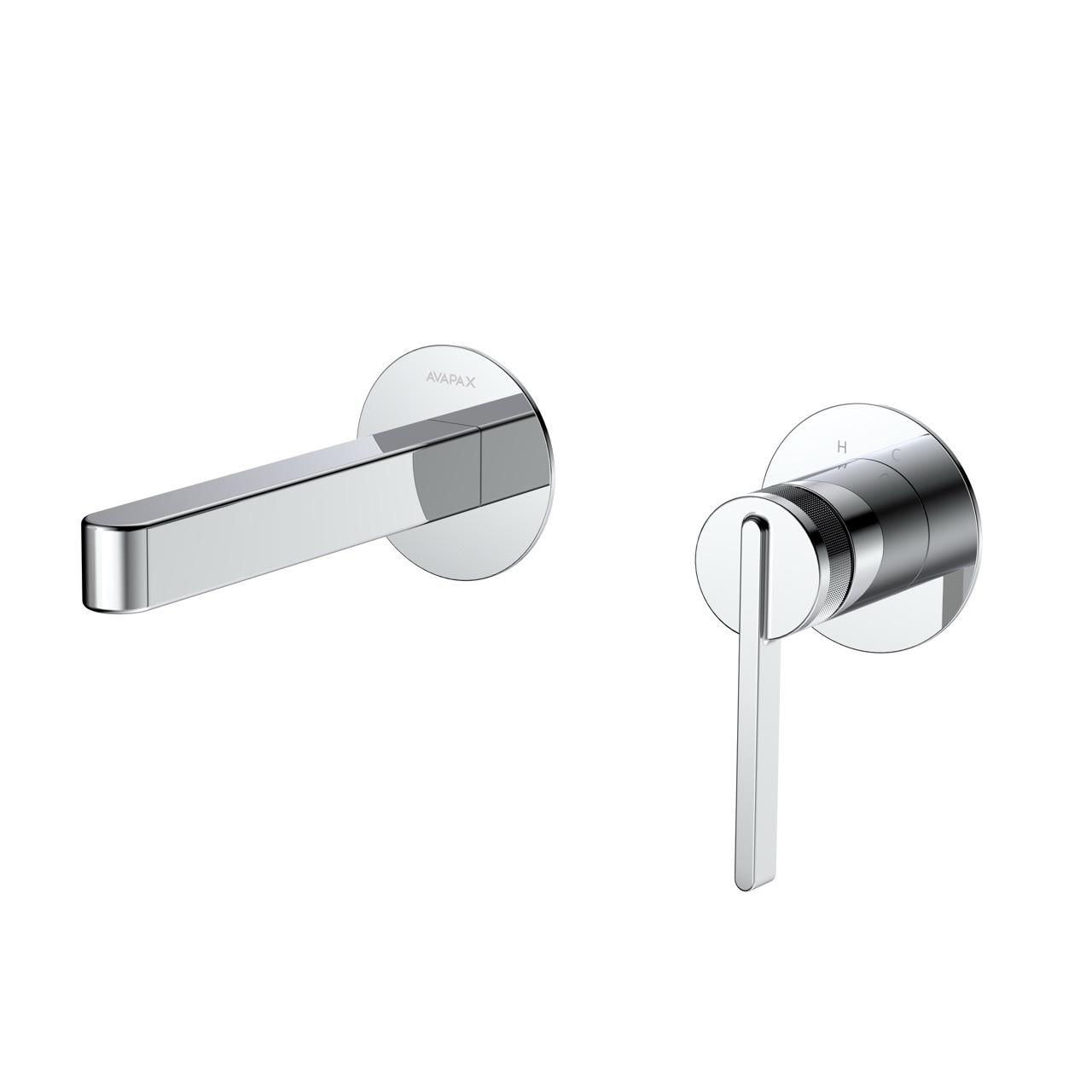 Bateria umywalkowa podtynkowa AVAPAX AUREVO chrom połysk ABAU141111 – widok produktu