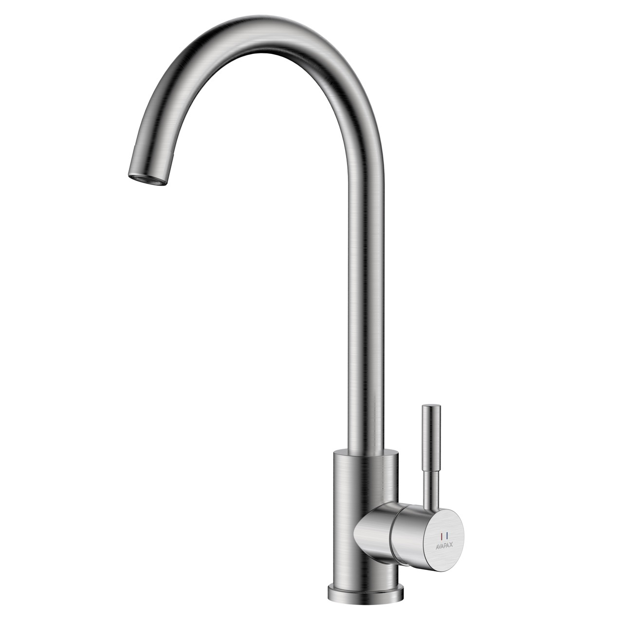 Bateria kuchenna stojąca z wylewką U – kolekcja DAPUR – stal szczotkowana – kod ABDA7115O1 – kuchnia