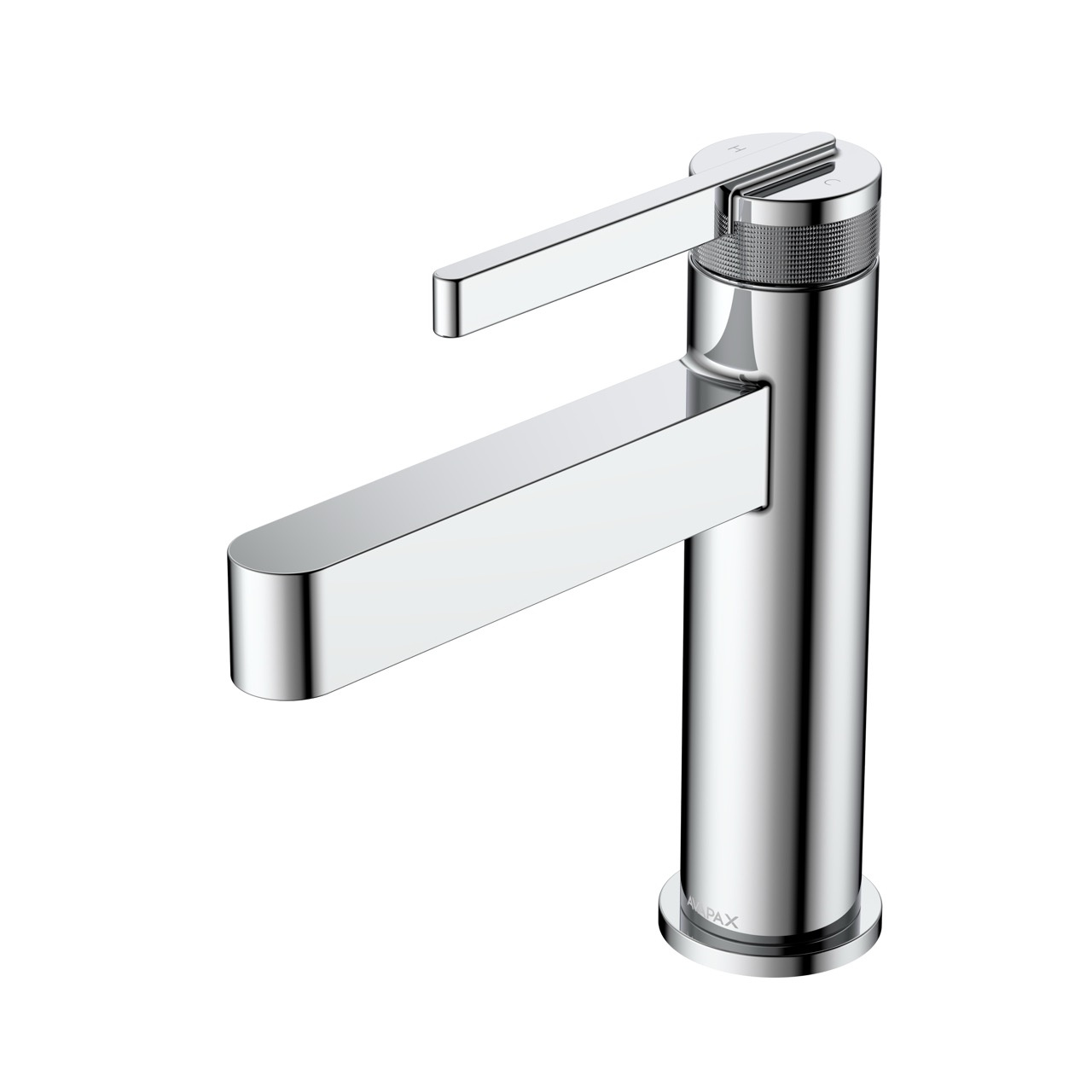 AVAPAX AUREVO bateria umywalkowa stojąca, chrom połysk, kod ABAU111111 – widok produktu do łazienki