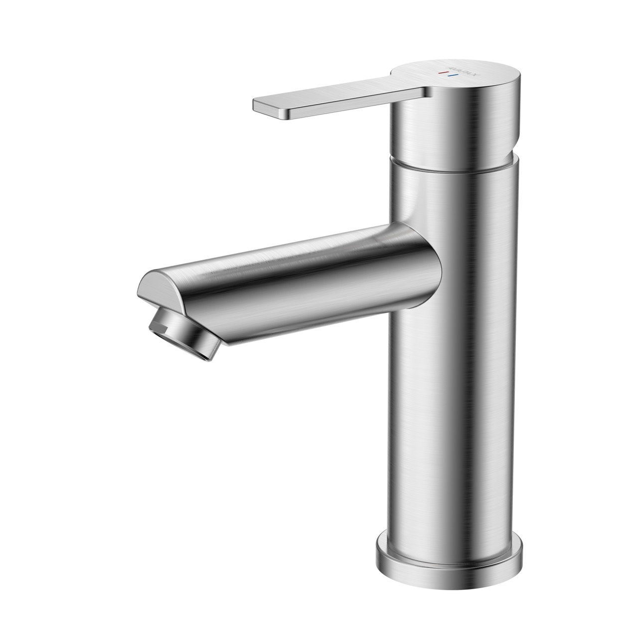 Bateria umywalkowa stojąca AVAPAX MISTELLA, stal nierdzewna szczotkowana, kod ABMI111511 – widok produktu