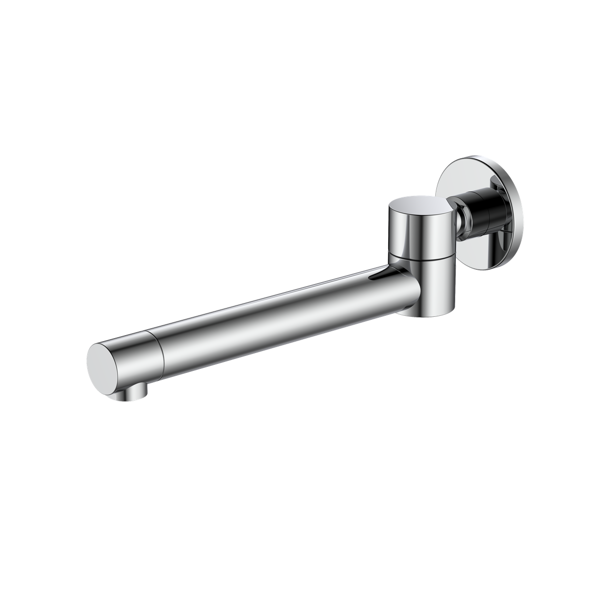 Wylewka wannowa do baterii podtynkowych AVAPAX RONDE chrom połysk AYRO221111 – widok produktu