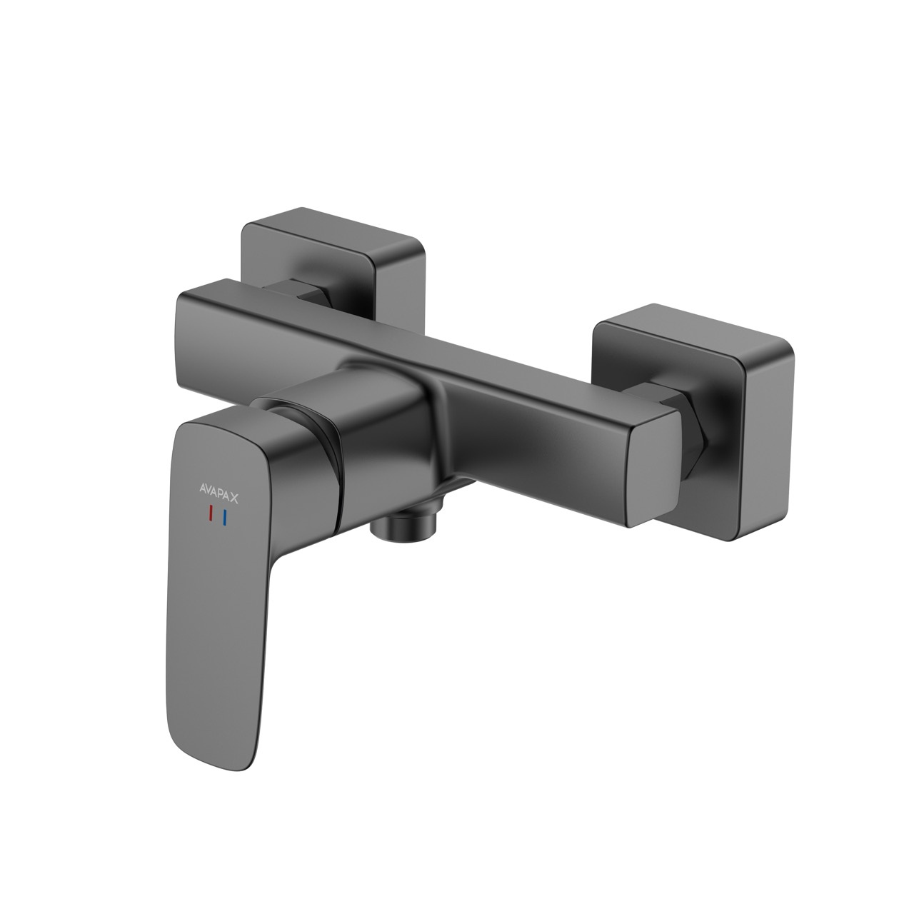 Bateria prysznicowa AVAPAX QANIX, kolor gun metal mat, kod ABQA301411 – widok produktu