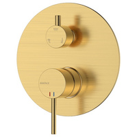 Bateria prysznicowo wannowa podtynkowa trzyfunkcyjna