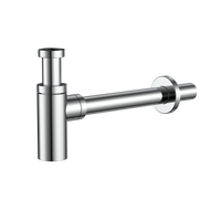 Syfon umywalkowy butelkowy stal nierdzewna