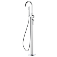 Bateria wannowa wolnostojąca z zestawem natryskowym