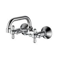 Bateria kuchenna ścienna dwuuchwytowa