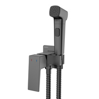 Bateria bidetowa podtynkowa z wężem i słuchawką typu bidetka