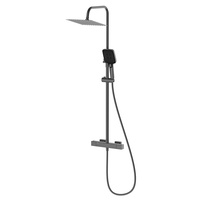 Deszczownica z baterią prysznicową termostatyczną dwufunkcyjną