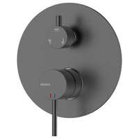 Bateria prysznicowo wannowa podtynkowa trzyfunkcyjna