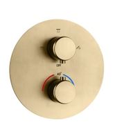 Bateria prysznicowo wannowa podtynkowa trzyfunkcyjna termostatyczna