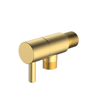 Zawór kątowy przyłączeniowy 1/2x3/8 mosiężny