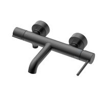 Bateria wannowa ścienna z przełącznikiem natrysku