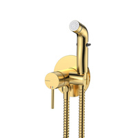 Bateria bidetowa podtynkowa z wężem i słuchawką typu bidetka