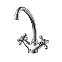 Bateria umywalkowa stojąca dwuuchwytowa