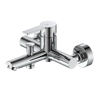 Bateria wannowa ścienna z przełącznikiem natrysku