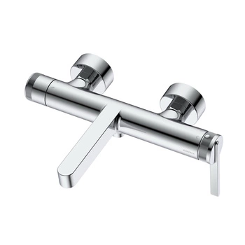 Bateria wannowa ścienna z przełącznikiem natrysku