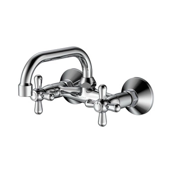 Bateria kuchenna ścienna dwuuchwytowa