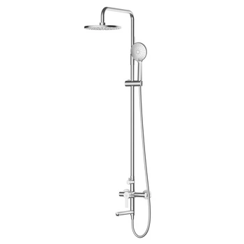 Deszczownica z baterią prysznicowo wannową trzyfunkcyjną