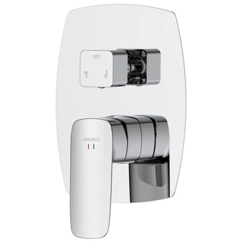 Bateria prysznicowo wannowa podtynkowa trzyfunkcyjna