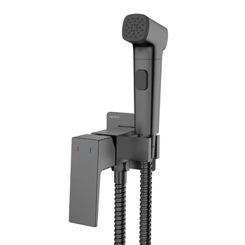 Bateria bidetowa podtynkowa z wężem i słuchawką typu bidetka