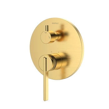 Bateria prysznicowo wannowa podtynkowa dwufunkcyjna