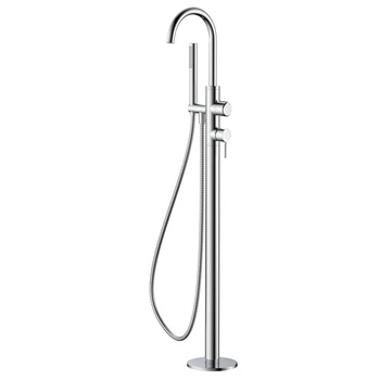 Bateria wannowa wolnostojąca z zestawem natryskowym