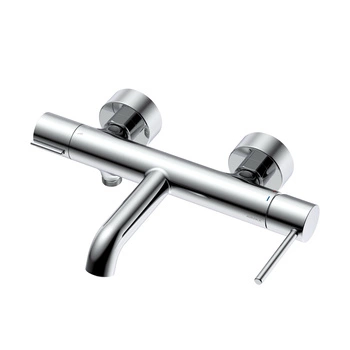 Bateria wannowa ścienna z przełącznikiem natrysku