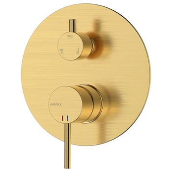 Bateria prysznicowo wannowa podtynkowa trzyfunkcyjna